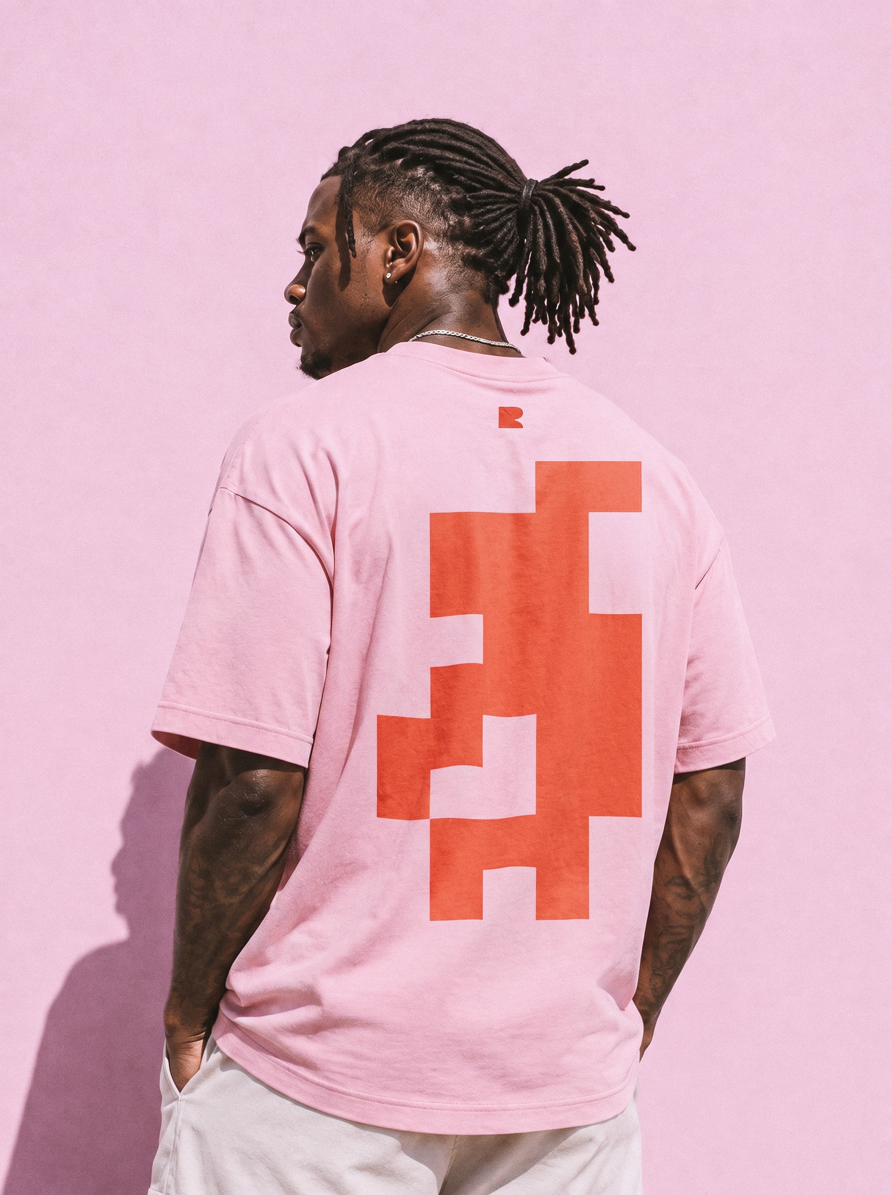 Brand identity and premium merchandise design showcasing lifestyle unisex apparel and graphic merch for Residue beauty brand